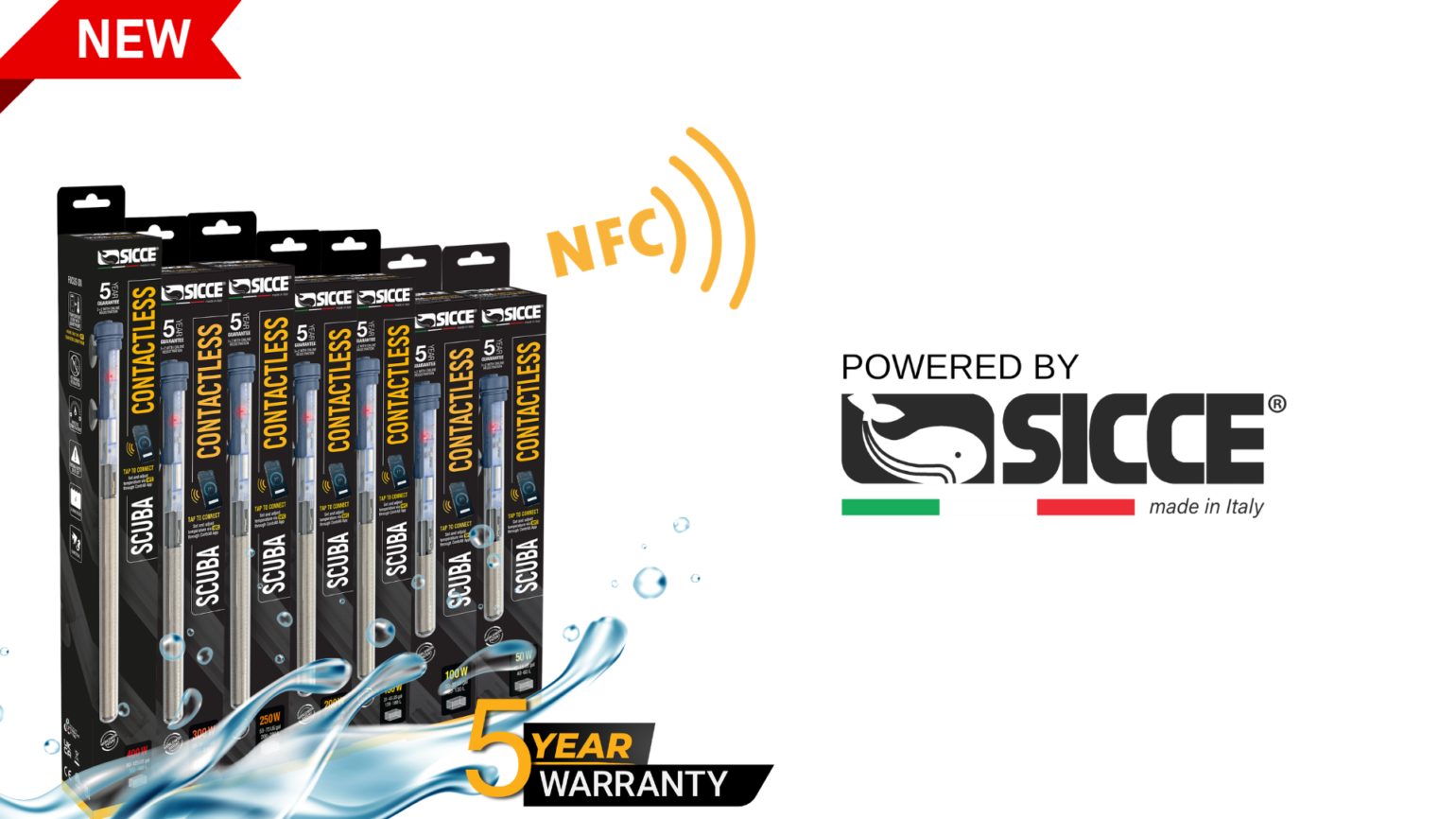 Picture of Sicce Scuba Contactless Heater is the First of its Kind | Reef Builders ...