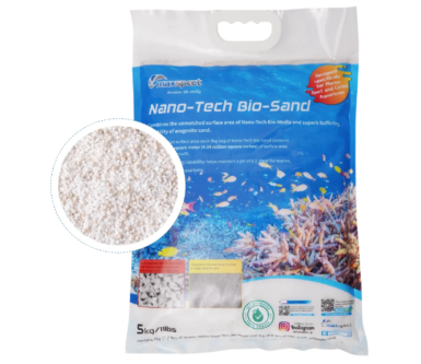 Maxspect Nano-Tech Bio-Sand is Bio Media and Aragonite Sand In One ...