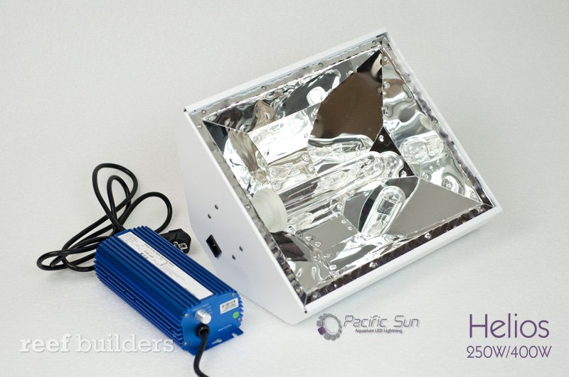 PacificSun Helios metal halide fixture packs a lot of features for an HID lamp Reef Builders | The Reef and Saltwater Aquarium