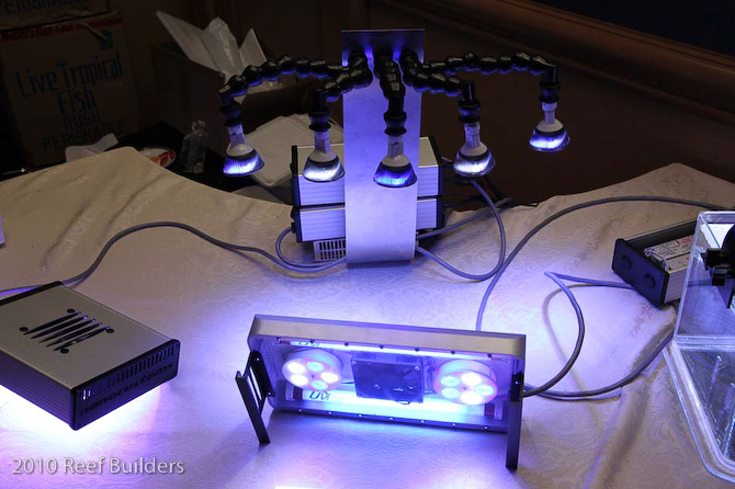 reefstock 2010 led aquarium light demonstration