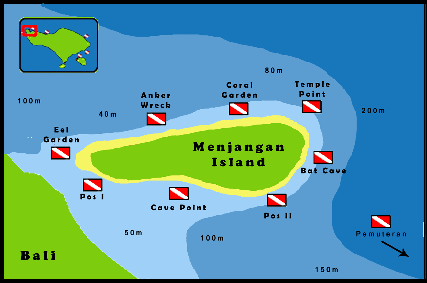 Dive-site-Menjangan-Island