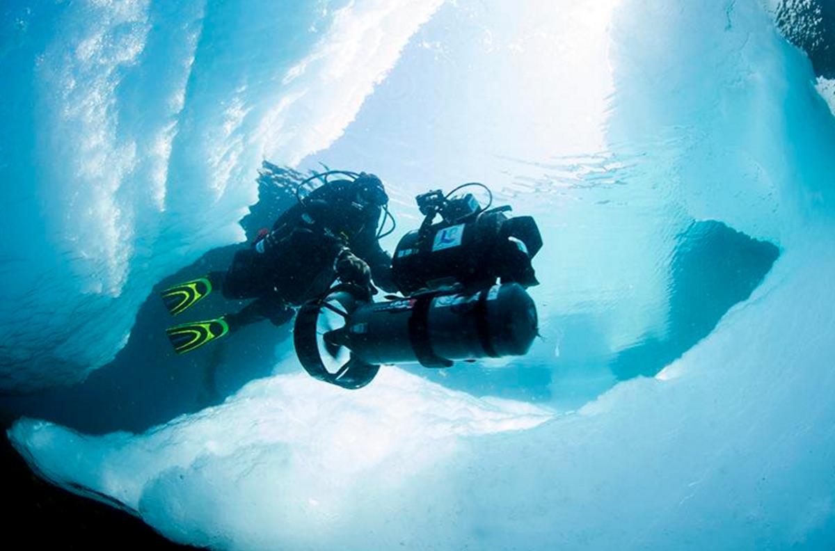Photo Jill Heinerth, Sedna Epic Polar-Scuba-Diving