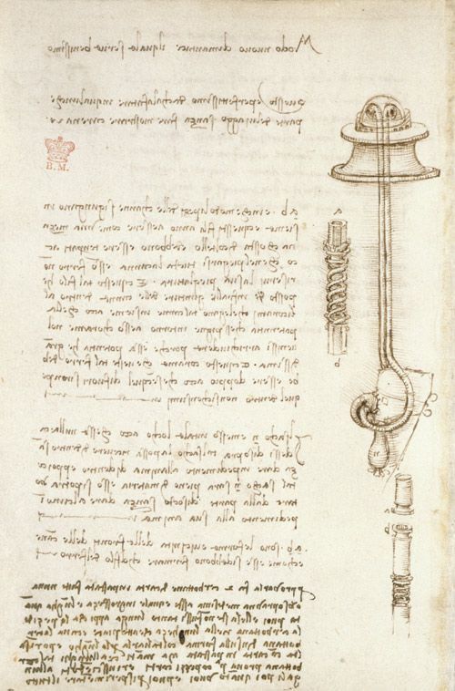 Codex Arundel, diving apparatus